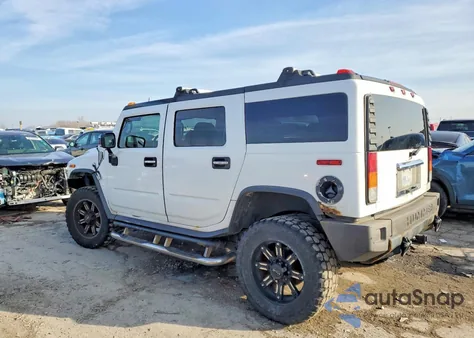 2003 Hummer H2 from USA, damaged, VIN 5GRGN23U93H135203